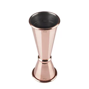 Cocktail Doppelmass 2.5cl/5cl, Kupfer Look