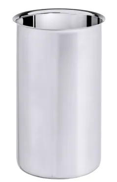 Löffel-/Trinkhalmbecher 14cm, aussen seidenmatt 18/10