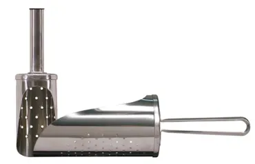 Eisschaufel gelocht 10cm 0.1 lt.