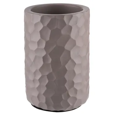 Flaschenkühler ELEMENT, D12cm, H19cm, betongrau gehämmert