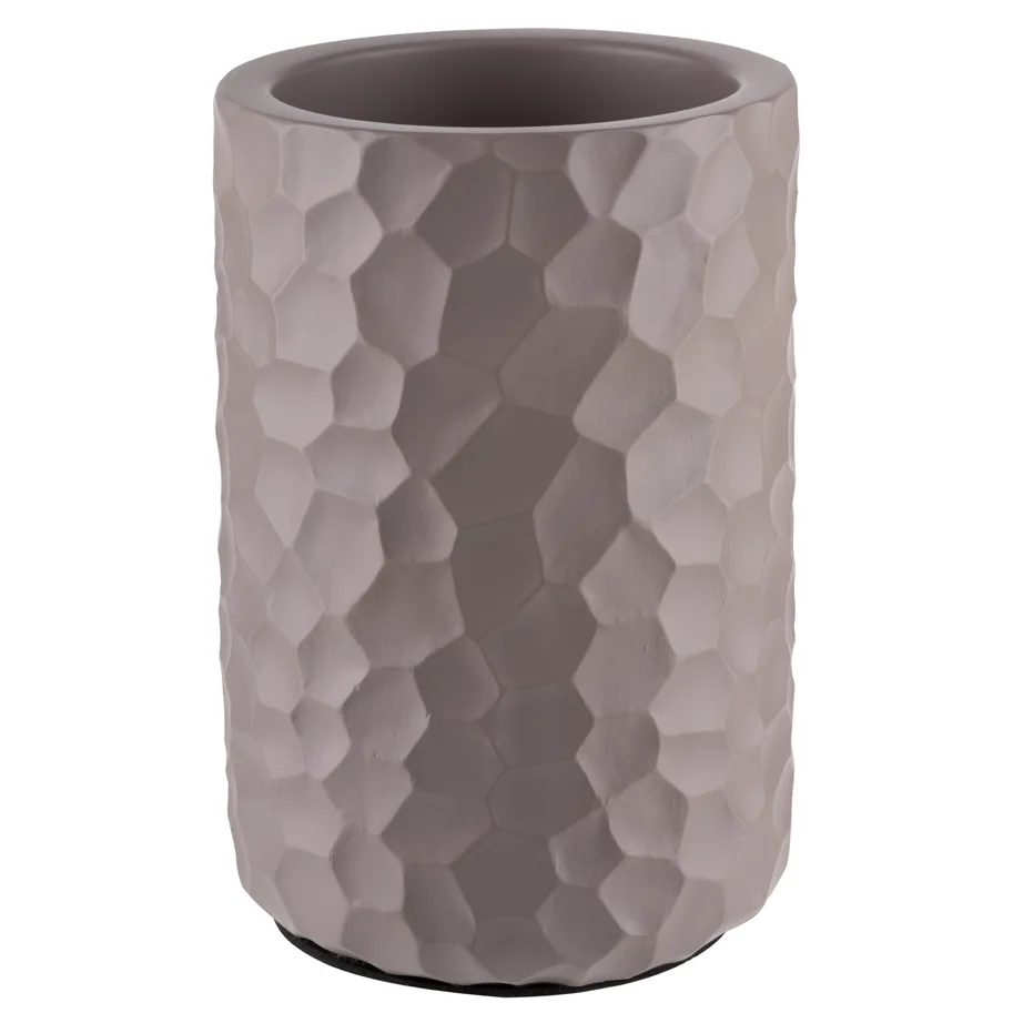 Flaschenkühler ELEMENT, D12cm, H19cm, betongrau gehämmert