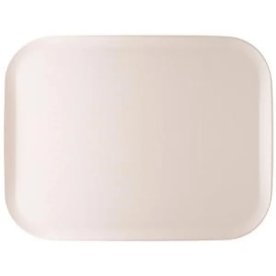Tablett Roccandia Grain pearl white 43x33cm
