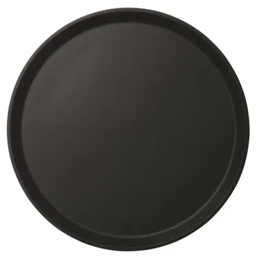 Camtread Tablett Rund 35.5cm schwarz rutschfest