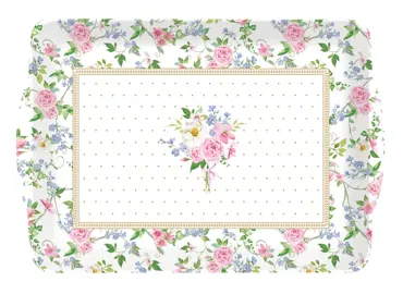Garden Joy Tablett m. Griffen 33x22cm