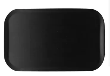 Tablett Rocca GN Grain black rutschfest