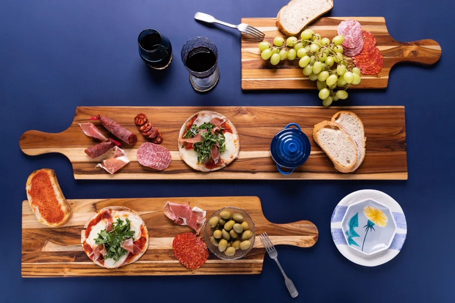 Specialty Servierbrett Antipasti mit Griff S 53.3x19.6x1.3cm