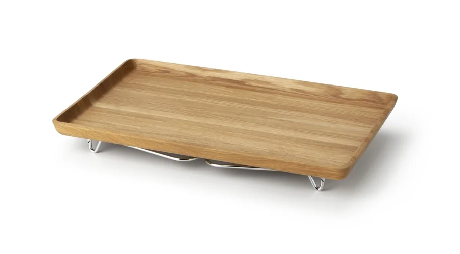 Eiche Bett Tablett, 53x32x7cm