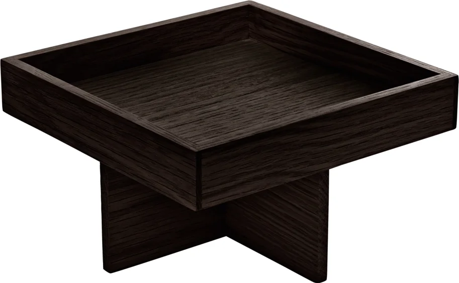 Playground Ananti Menage eckig Wenge 18x18cm auf Fuss 8cm