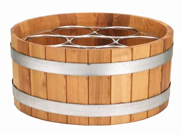 CARAFINE Septet Natur Robinien-Holzfass