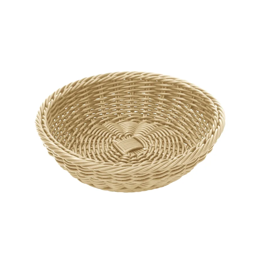 Schale rund, h-beige, 29x8cm