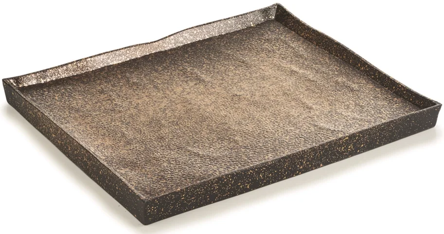 Solstice Platte 21x17.5x1.5cm gold-kosmos