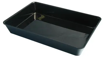 Rechteckige Schale 42x28x5cm schwarz