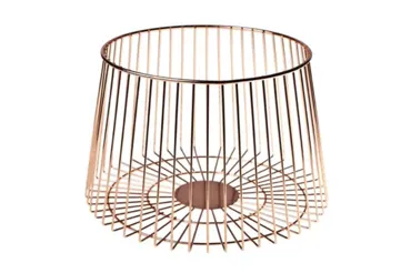 Korb verkupfert , 23.5 x 15.5cm