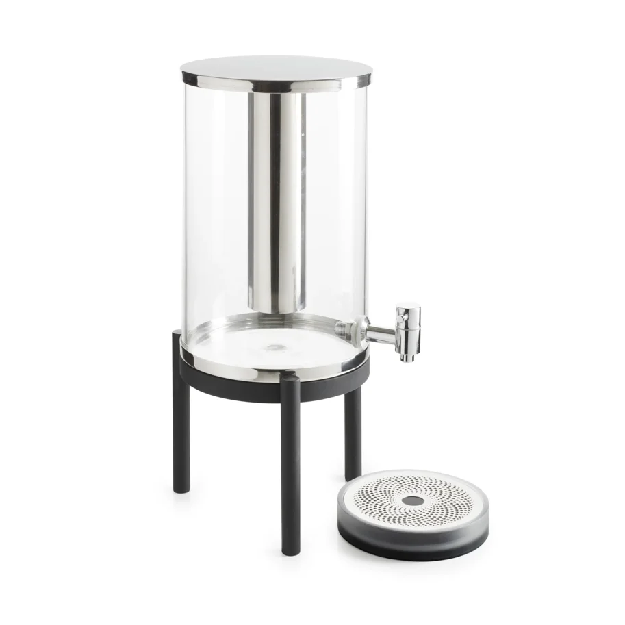 En Scene Saftspender mit Abtropfschale Glas + Metall 8L