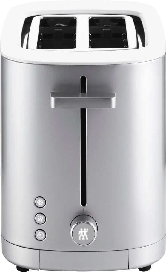 Enfinigy Toaster mit Brötchenaufsatz silber