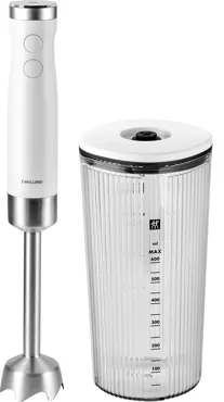 Enfinigy Stabmixer inkl. Becher u Vakuumdeckel silber