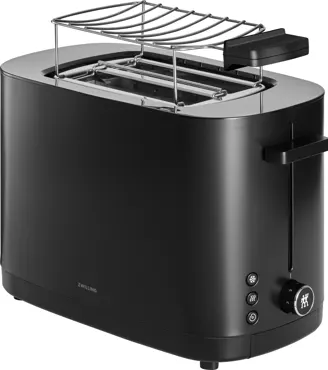 Enfinigy Toaster 2 mit Brötchenaufsatz schwarz