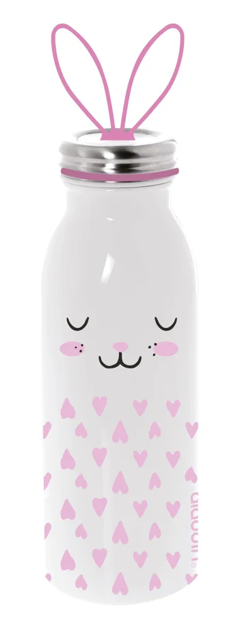 Zoo Edelstahl Vakuum Flasche Hase, 0.45 l