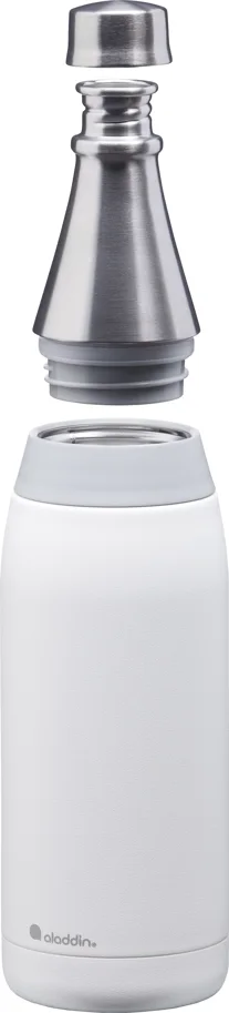 Fresco Thermavac Water Bottle 0.6L Snowflake White