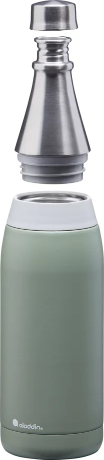Fresco Thermavac Water Bottle 0.6L Sage Green