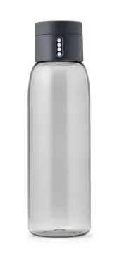 Dot Trinkflasche, transp. grau, 600 ml