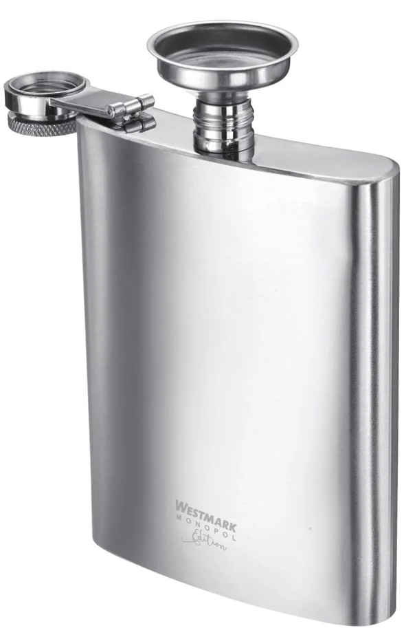 Flachmann mit Trichter Delano, 236ml