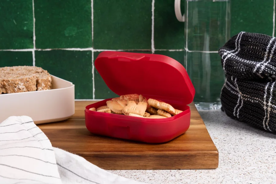 AMUSE BASIC Snackbox klein 109x80x37 RUBY