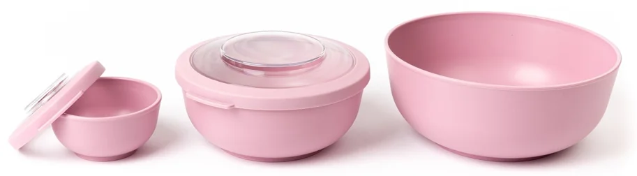Amuse Life Schüsselset 220X215X110mm Pink