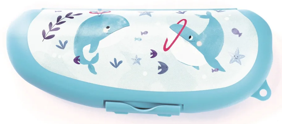 Sealife Bananen Box Wal  223x90x50  Hellblau