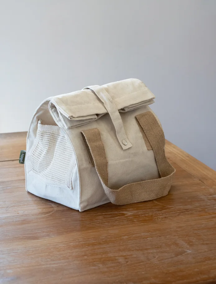 Lunch Tasche, natural, 32x25x17cm