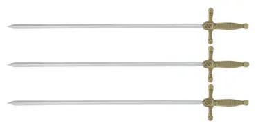 Schaschlikspiesse Schwert 3-tlg., 32x4.5x1.5cm