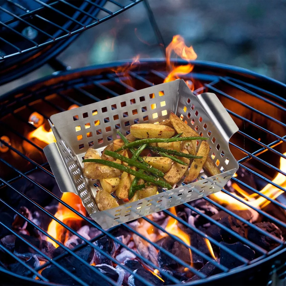 Grillkorb, Edelstahl