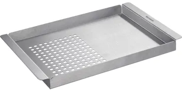 Grillschale 2 in 1, Edelstahl