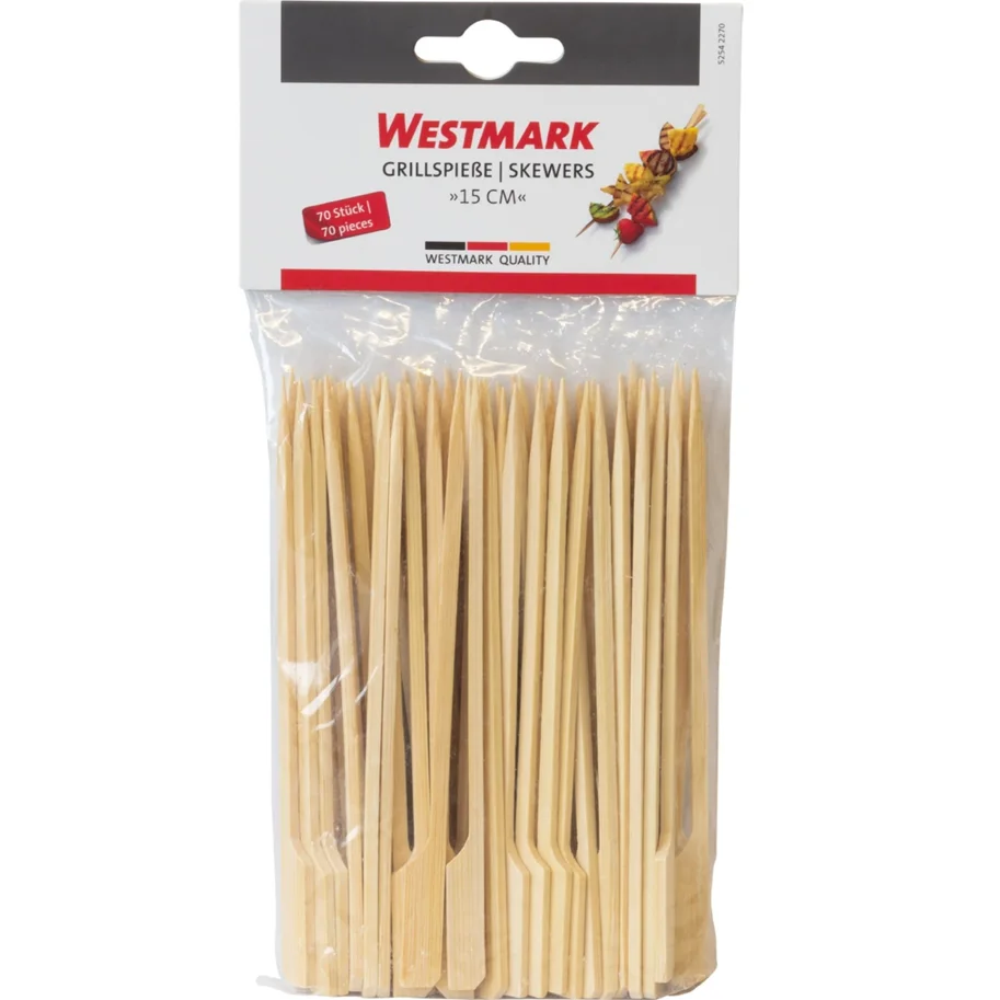 70 Fingerfood Sticks u. Grillspiesse, 15cm