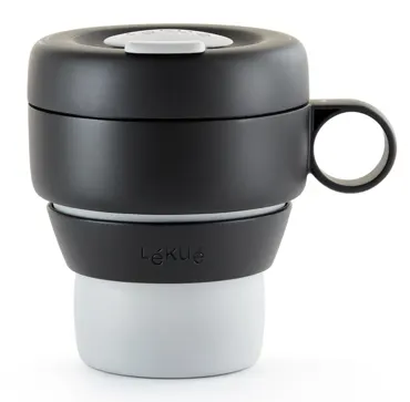 To Go Thermobecher H11cm D9cm 350ml grau