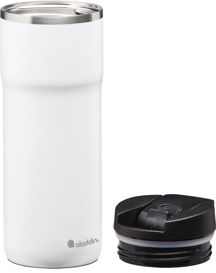 Java Thermavac Leak-Lock Stain. St. Mug 0.47L Snowf. White