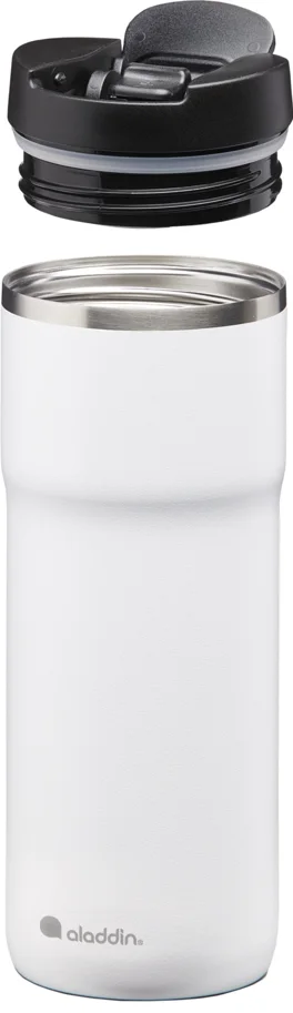 Java Thermavac Leak-Lock Stain. St. Mug 0.47L Snowf. White