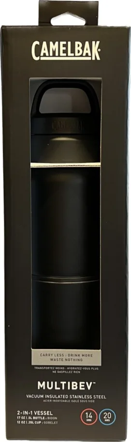 MultiBev V.I. Bottle 0.5l/0.35l black,