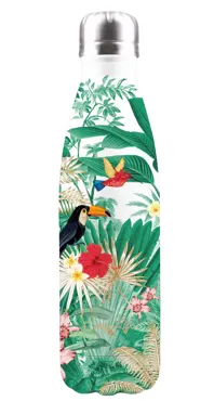 Isolierflaschen doppelw. 500ml, exotischer Himmel