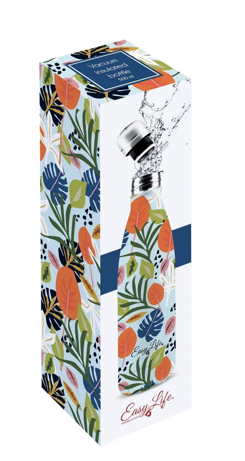 Isolierflaschen doppelw. 500ml, Tropical vibes