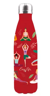 Isolierflaschen doppelw. 500ml, Yoga