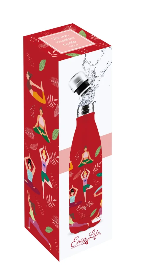 Isolierflaschen doppelw. 500ml, Yoga