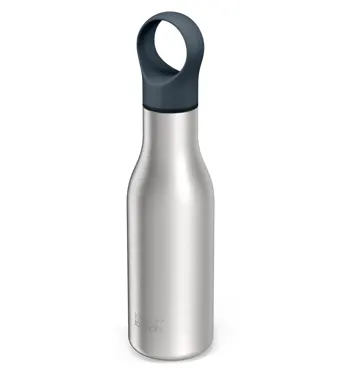 Loop Wasserflasche 500ml, edelstahl