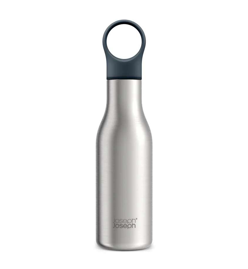 Loop Wasserflasche 500ml, edelstahl