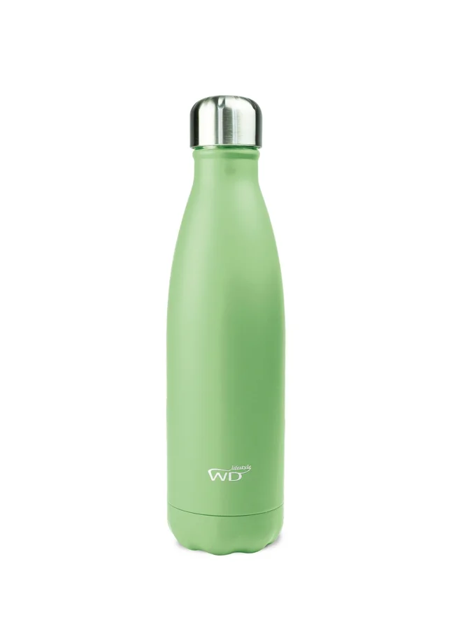 Isolierflaschen doppelw. 500ml, hellgrün