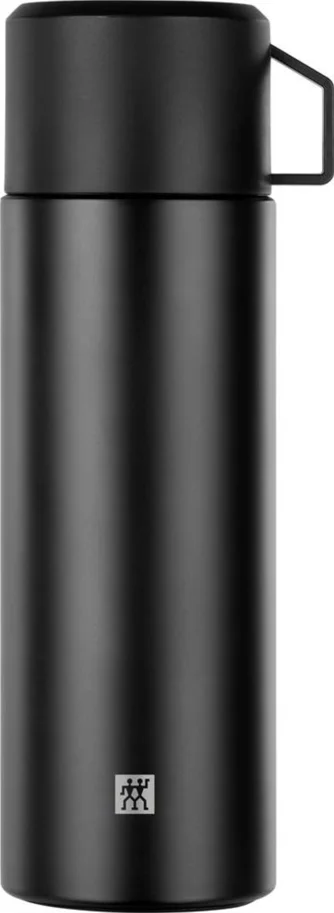 Thermo Vacuum Bottle, 1000ml matt-schwarz
