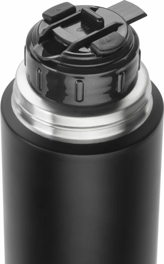 Thermo Vacuum Bottle, 1000ml matt-schwarz