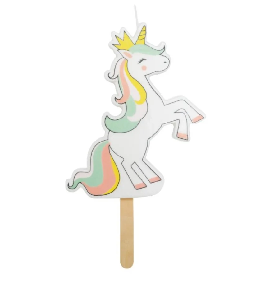 Kerze XXL Einhorn