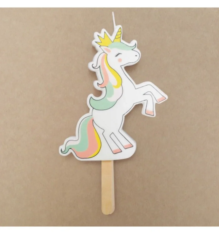 Kerze XXL Einhorn