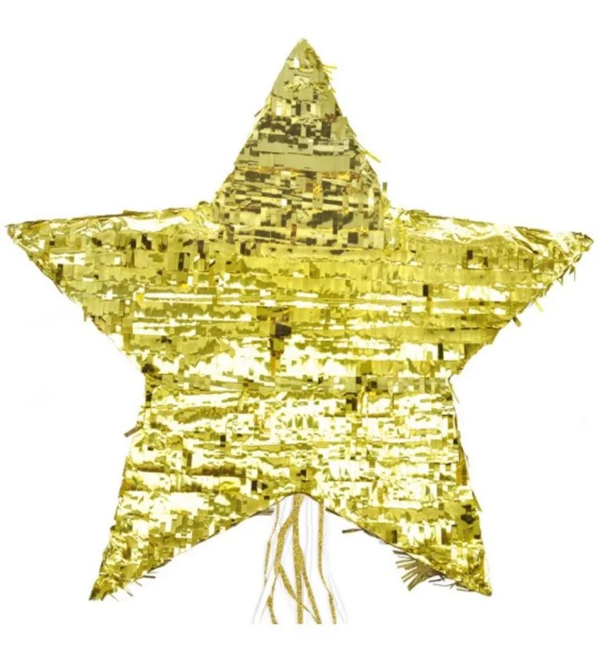 Pinata Stern golden LxBxH53x10x57.5cm